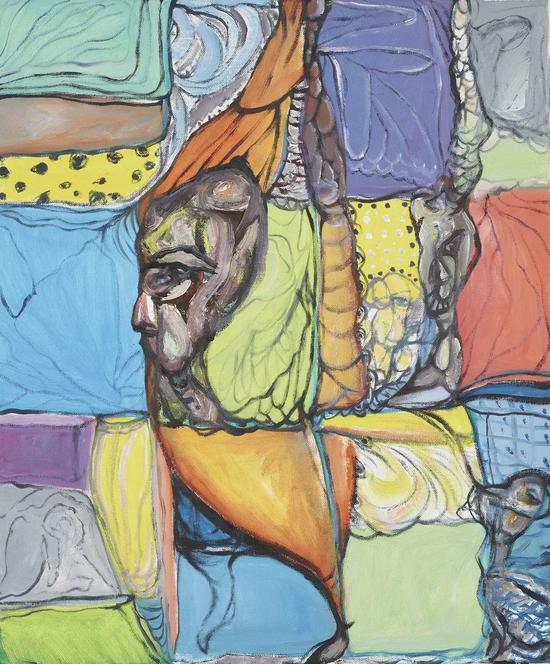 召魂 系列-23 油畫 60x50 2016