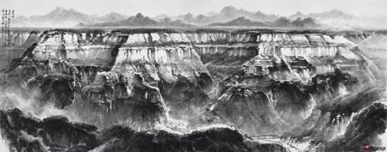 《豐碑》600x240cm